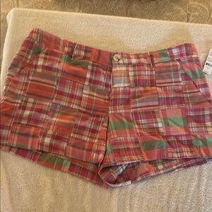 Plaid Women's Shorts - Multicolor